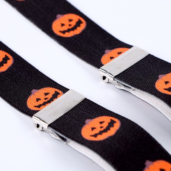 Карнавальные подтяжки «Весёлые тыковки» Карнавальные подтяжки «Весёлые тыковки»