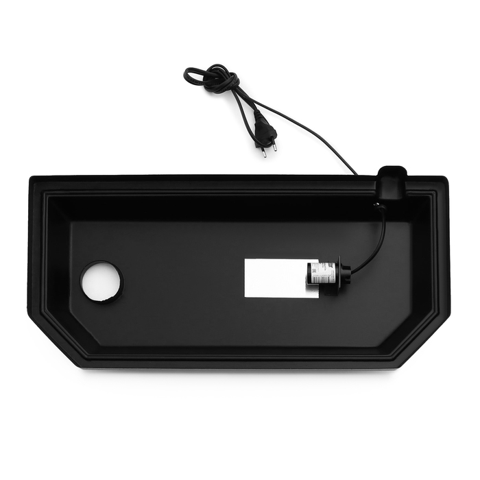 Крышка для аквариума "Панорамный", 40 литров, с патроном Е14, 51 х 23 см