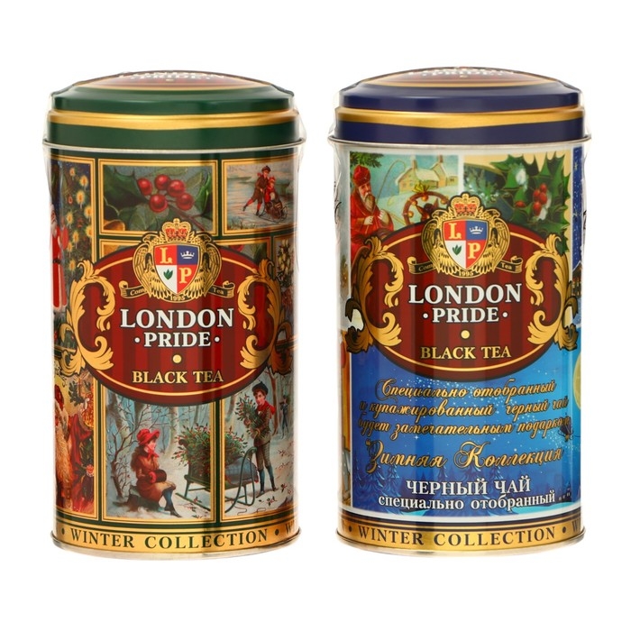 Чай чёрный Чай чёрный "Лондон Прайд. Новогодняя коллекция", 100 г