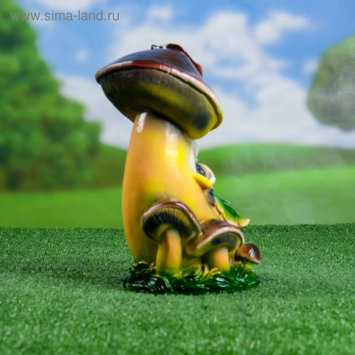 Садовая фигура  Садовая фигура "Боровик спящий" 14х16х26см