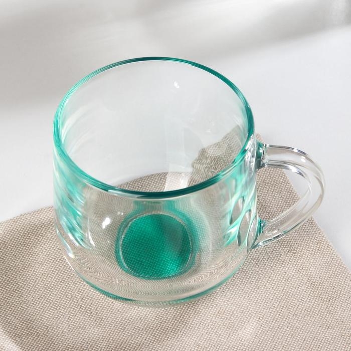 Кружка стеклянная &laquo;Грамине&raquo;, 300 мл, цвет МИКС