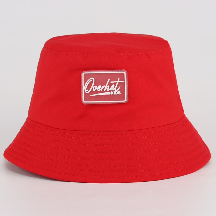 Панама детская для девочки, цвет красный, р-р 48-50 Панама детская для девочки, цвет красный, р-р 48-50