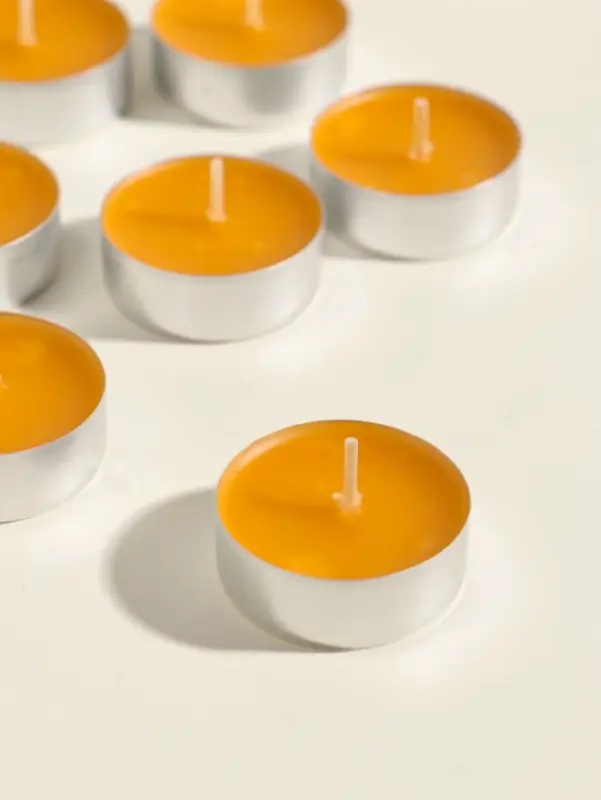 Набор свечей ароматических чайных &laquo;Мёд и молоко&raquo;, 9 шт.