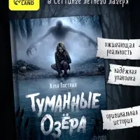 Книга в твёрдом переплёте &laquo;Туманные озёра&raquo;, мистический хоррор, 144 стр.