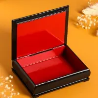 Шкатулка «Цветы в корзине», 10×14 см, лаковая миниатюра