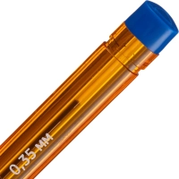 Ручка шариковая неавтомат. Attache Sun Hit,3гран,масл,син,0,35,оранж,Россия