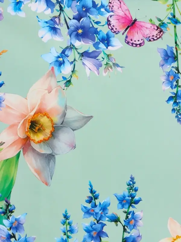 Пакет подарочный "Цветочная радость", ламинированный, 33 х 42,5 х 10 см