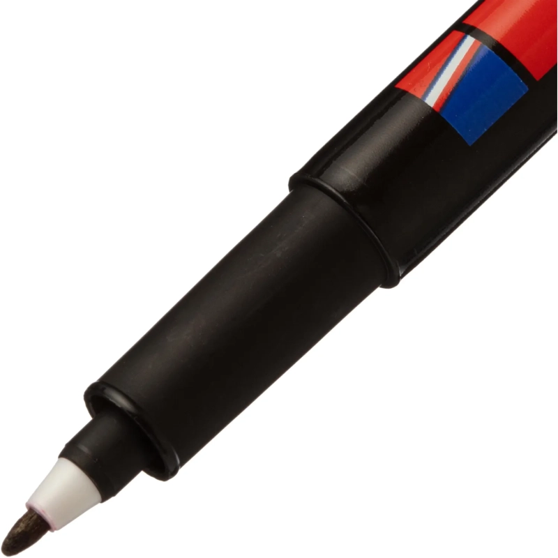 Маркер для глянц.поверх. EDDING E-142 M/4 (1мм) набор 4цв.