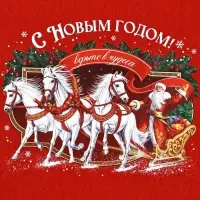 Мешок - носок для подарков «С Новым годом!»