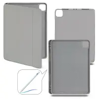 Чехол-книжка iPd Pro 12.9 (2021/2022) Smart case (Pencil) Light Grey №9
