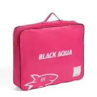 Коньки раздвижные BlackAqua, размер 39-42, для фитнеса, с роликовой платформой, фуксия