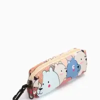 Рюкзак школьный &laquo;Мишки&raquo;, с пеналом, 29&times;12&times;41 см, разноцветный