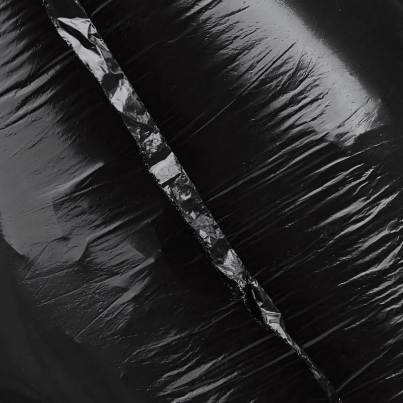 Мешки для мусора ПВД 160л 80мкм 10шт/рул черные 90х110см Luscan