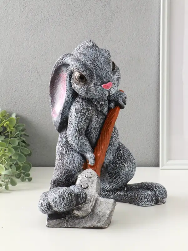 Копилка "Заяц с лопатой" 35х30х18