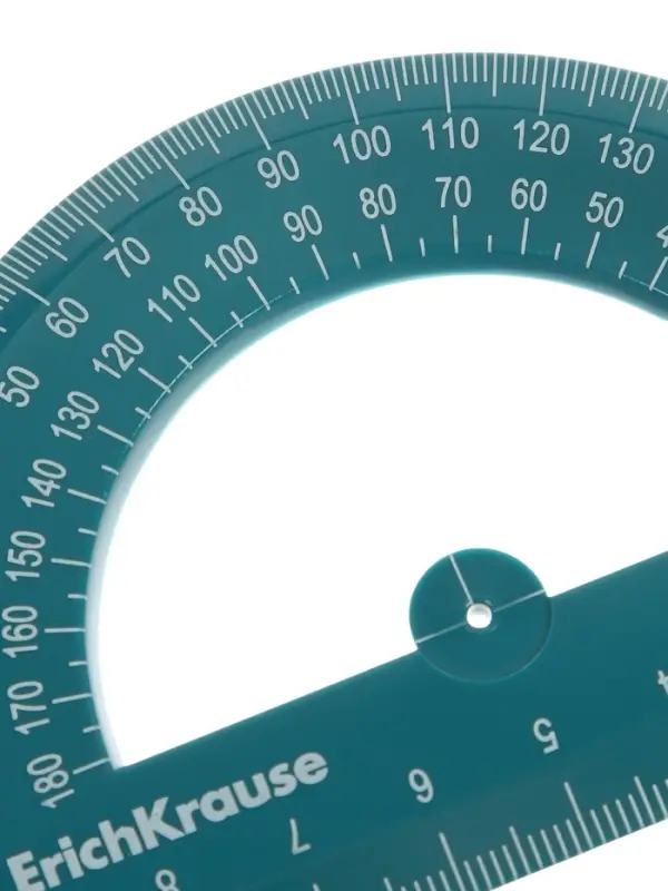 Транспортир 180&deg;, 10 см, ErichKrause Reef, МИКС