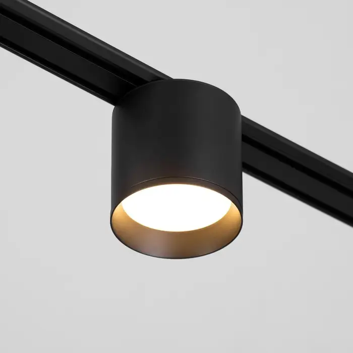 Светильник трековый BayerLux SLIM &laquo;Бочонок&raquo;, LED, 8 Вт, 3000K-6000К, 48 В, CRI90, 8&times;8&times;6.2 см, чёрный