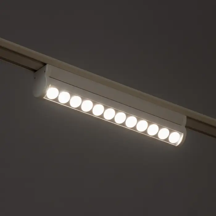 Светильник трековый BayerLux SLIM &laquo;Книжка-22&raquo;, LED, 12 Вт, 3000K-6000К, 48 В, CRI90, 3.2&times;3.8&times;22.8 см, белый