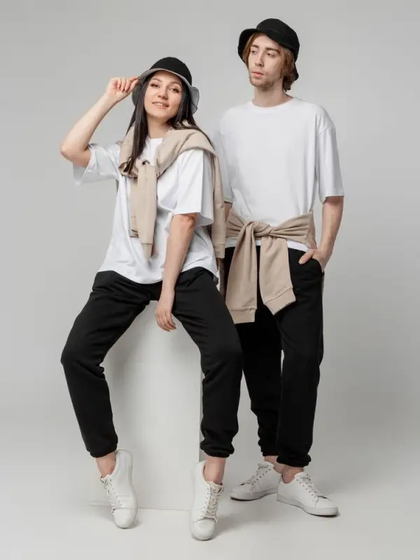 Футболка унисекс оверсайз Street Vibes, молочно-белая, размер XS/S