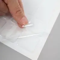 Стикеры 3D заготовки 50 шт., 3&times;3 см