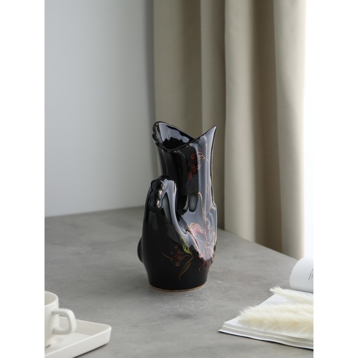 Ваза керамическая «Голубь», настольная, 25 см, микс Ваза керамическая «Голубь», настольная, 25 см, микс