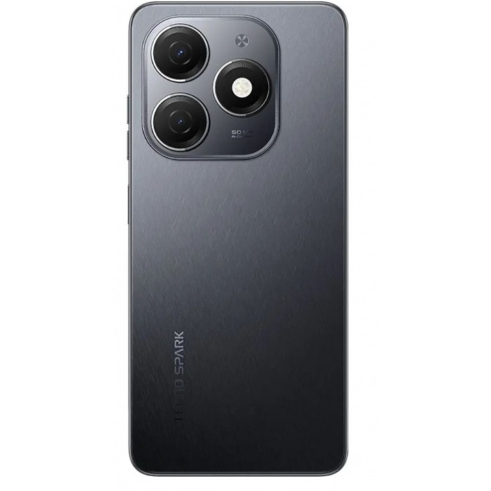 Смартфон TECNO Spark 20, 6.6 Смартфон TECNO Spark 20, 6.6", 8 Гб, 128 Гб, 50 Мп, 32 Мп, 2 sim, 5000 мАч, NFC, черный