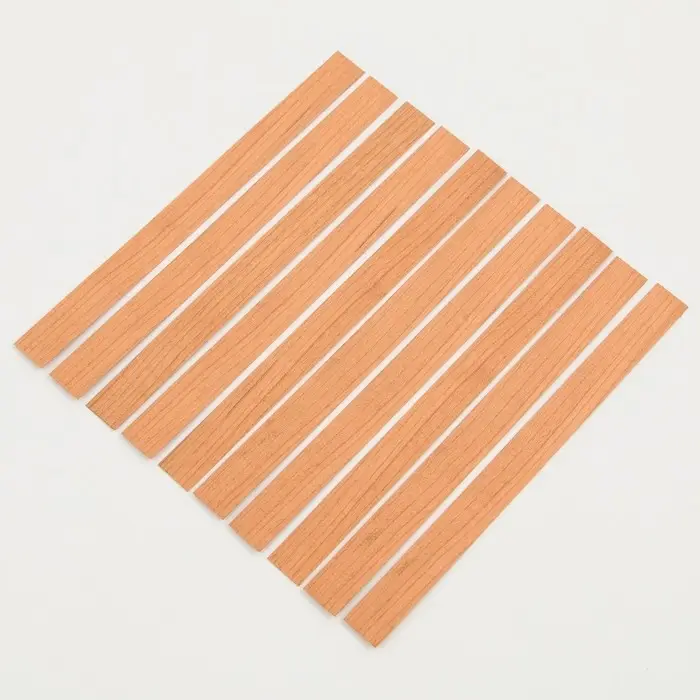 Деревянный фитиль с держателем, вишнёвое дерево, высота 15 см