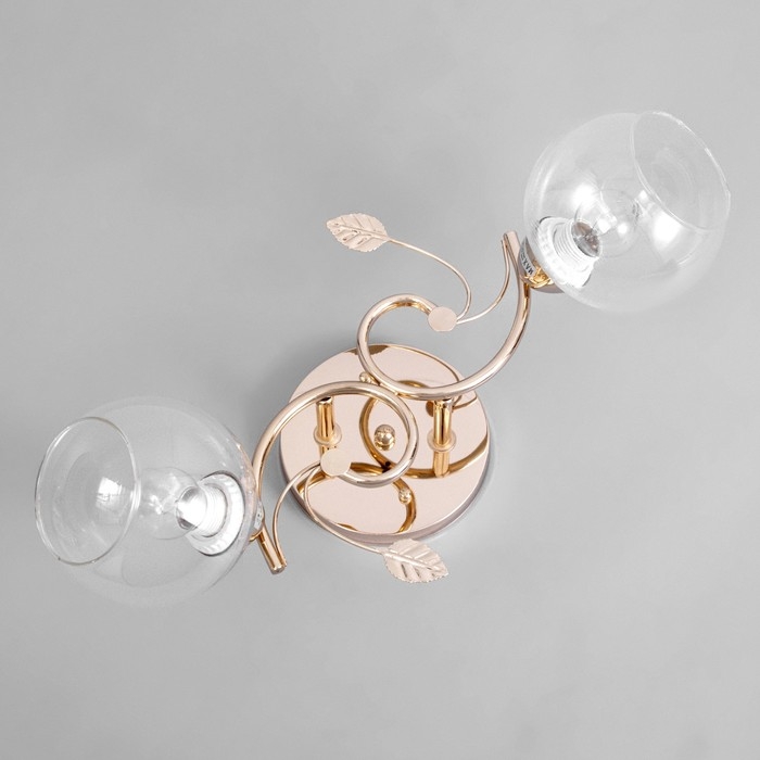 Люстра Люстра "Алеста" 2х60Вт Е27 Золото 46х15х23см