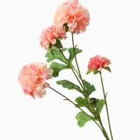 Цветы искусственные &laquo;Гортензия люкс кустовая&raquo;, h=64 см, персиковые