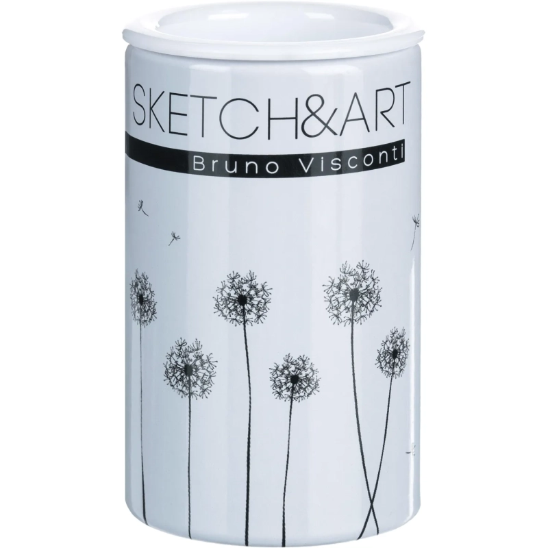 Точилка SKETCH&ART 2 отв. с контейнером, металл 4вида 35-0039