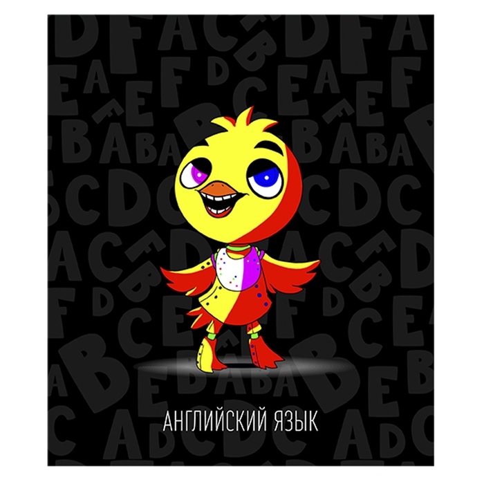 Тетрадь предм Неоновые звери Calligrata TOP 48л кл Английский язык,мел карт,НЕОН печать,офс Тетрадь предм Неоновые звери Calligrata TOP 48л кл Английский язык,мел карт,НЕОН печать,офс