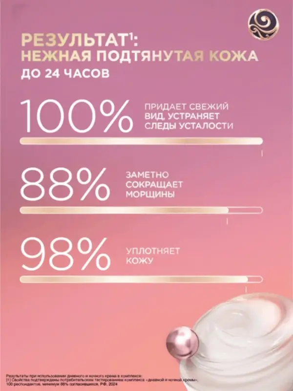 Крем-маска для лица и шеи ночной Крем-маска для лица и шеи ночной "Черный жемчуг" в период менопаузы Р2, 48 мл