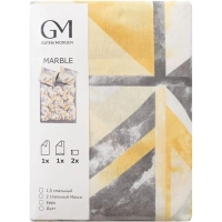 Постельное белье 2сп Макси  Бязь (нав.50х70-2шт),Marble