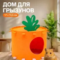 Домик для грызунов, 17&times;13.5 см, войлок