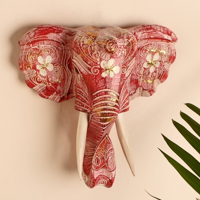 Сувенир дерево Сувенир дерево "Голова слона" 28х26х10,5 см