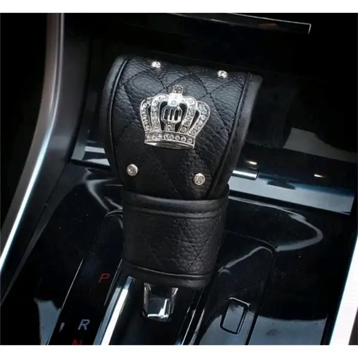 Чехол на коробку передач &laquo;Корона&raquo; черный