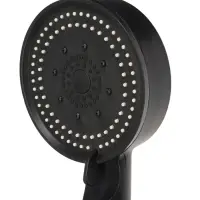 Лейка для душа ZEIN Z3526, d=90 мм, 5 режимов, чёрная