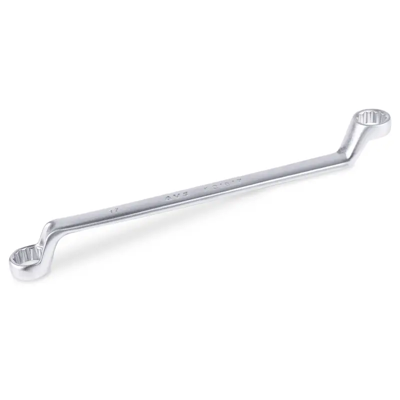Ключ гаечный накидной изогнутый (16х17 мм) AVS K21617