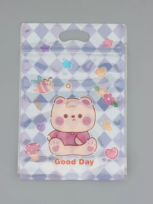 Пакет подарочный, с zip-lock застежкой, Пакет подарочный, с zip-lock застежкой, "Прекрасный день", 15х23 ± 1см МИКС