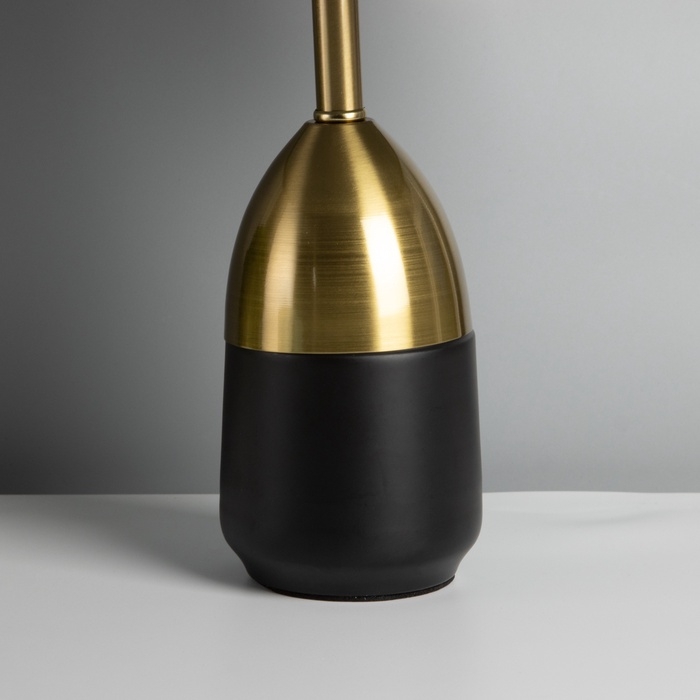 Лампа настольная Лампа настольная "Жан" 1х40Вт Е27 черный/бронза 25х25х40см