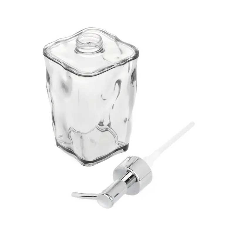 VETTA Дозатор для жидкого мыла, акрил, 17,5x7,5x7,5 см, 365 мл, камень, дымка