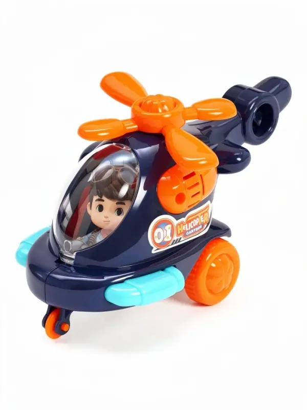 Заводная игрушка &laquo;Вертолёт&raquo;, цвет МИКС