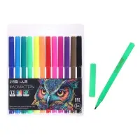 Фломастеры 12 цветов TOP Calligrata, в блистере