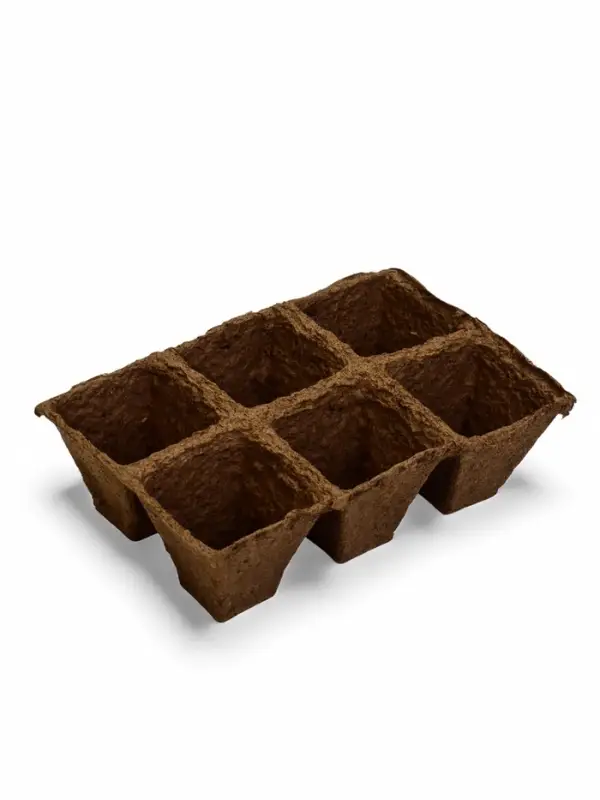 Набор для рассады: торфяная кассета, 12 ячеек по 50 мл, поддон _ × _ см, зелёный Набор для рассады: торфяная кассета, 12 ячеек по 50 мл, поддон _ × _ см, зелёный