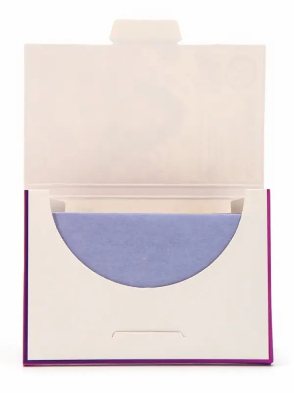 Матирующие салфетки Secret Beauty, 100 шт., сиреневые Матирующие салфетки Secret Beauty, 100 шт., сиреневые