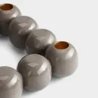 Подсвечник на 4 свечи &laquo;Бусы&raquo;, с 12 сферами, 20.5&times;20.5&times;5.5 см, ковентри