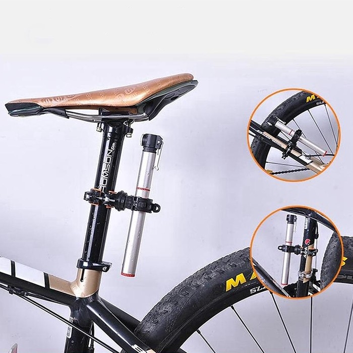 Крепление для велосипедного фонаря и насоса, 10 х 5.6 см Крепление для велосипедного фонаря и насоса, 10 х 5.6 см