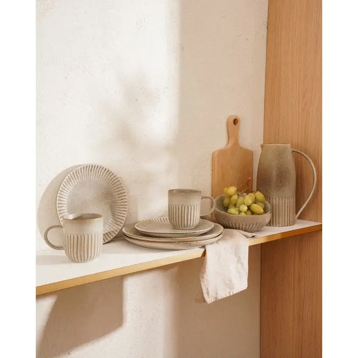 Миски SL Home &laquo;Монти&raquo;, 700 мл, d=16.5 см, фарфор, бежевые