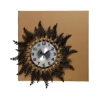 Часы настенные интерьерные &laquo;Эген&raquo;, серия: Ажур, дискретный ход, d=60 см, циферблат d=22 см, от батарейки 1хАА