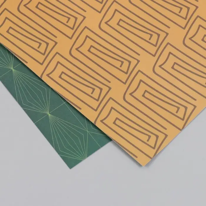 Бумага для скрапбукинга двусторонняя "Греция" плотность 180 гр 30,5х32 см