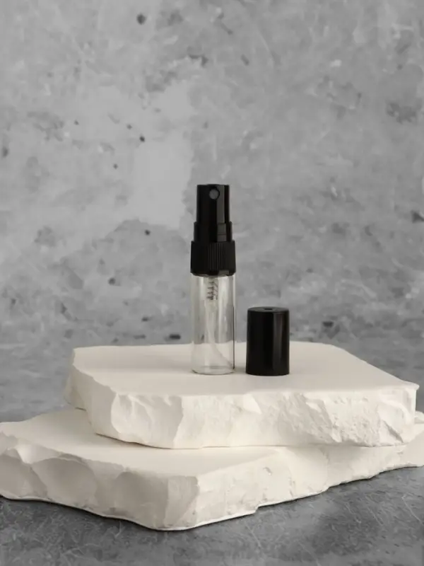 Флакон для парфюма, с распылителем, 3 мл, фасовка – 5 шт., чёрный Флакон для парфюма, с распылителем, 3 мл, фасовка – 5 шт., чёрный